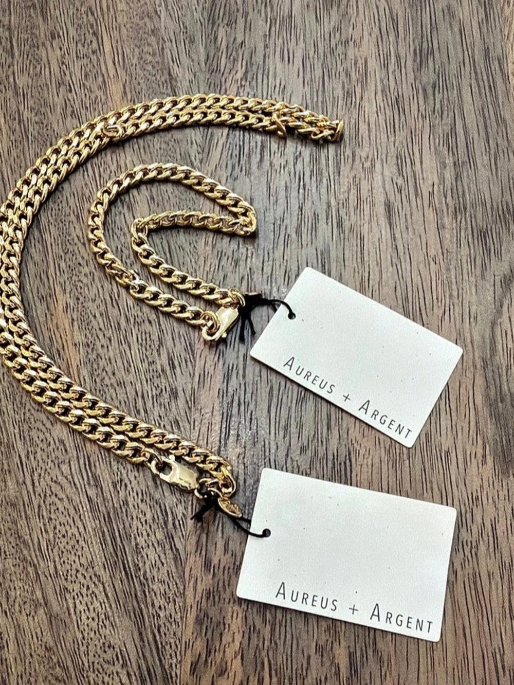 Aureus + Argent Gold-Tone Chain Necklace